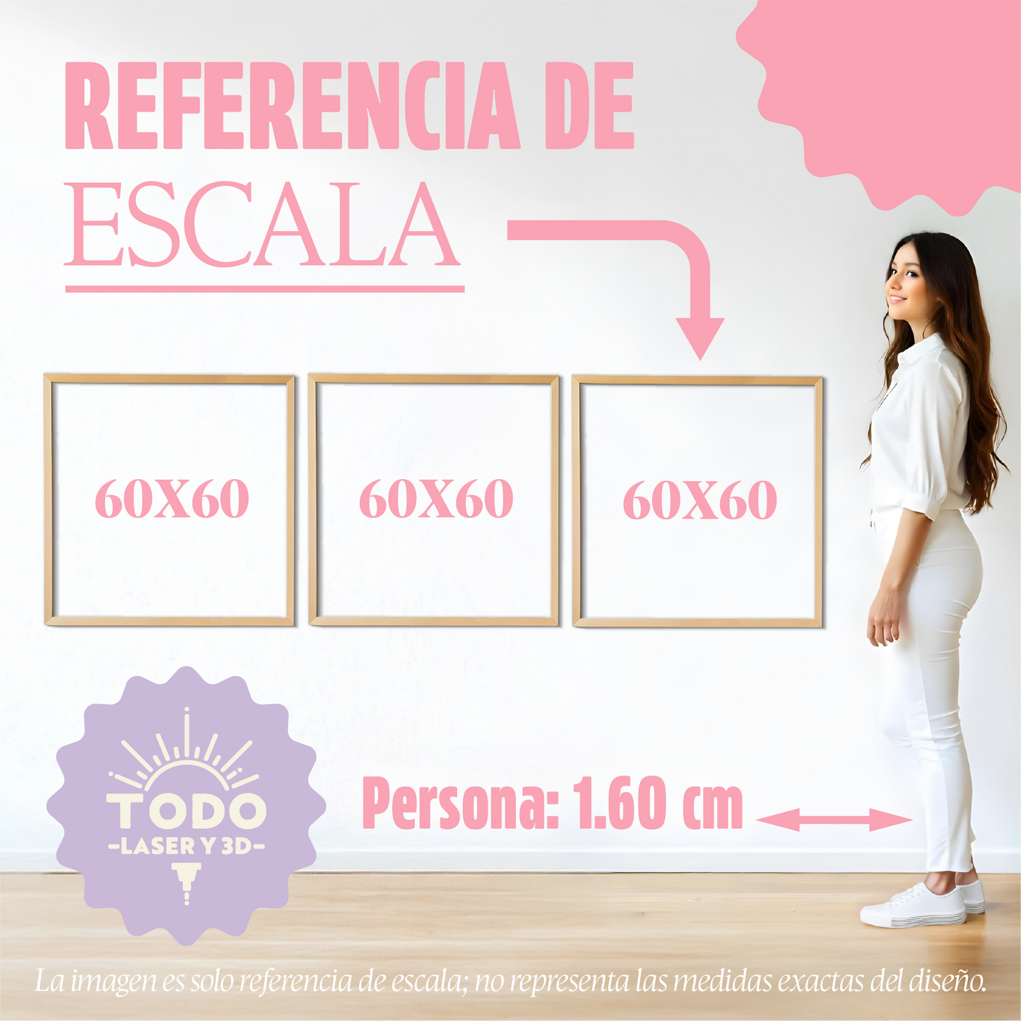 Gatos - Cuadros trípticos modernos