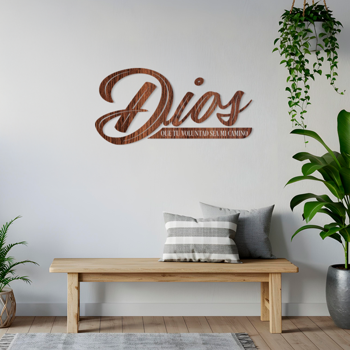 Dios, que tu voluntad sea mi camino -  Frase religiosa