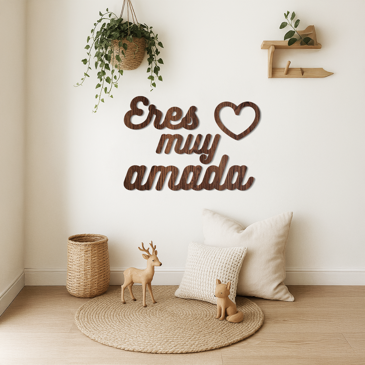 Eres muy amada - Frase decorativa