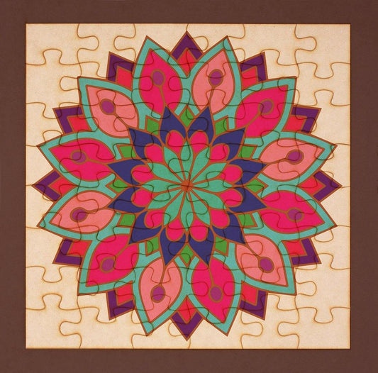 Rompecabezas para pintar - Mandala 75 - FABRITECA