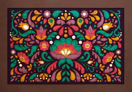 Rompecabezas para pintar -  Abundancia - FABRITECA