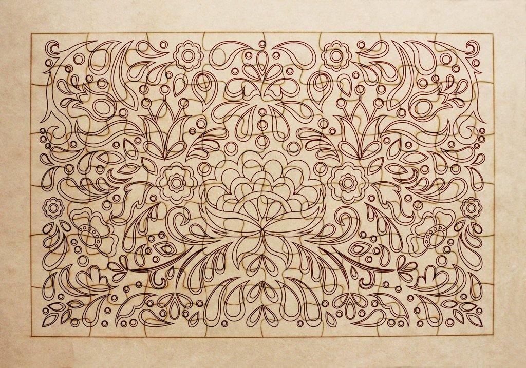 Rompecabezas para pintar -  Abundancia - FABRITECA