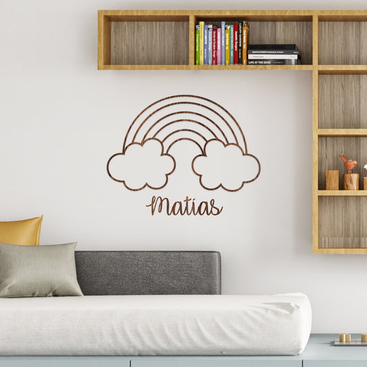 Arcoiris con nombre - Producto personalizado