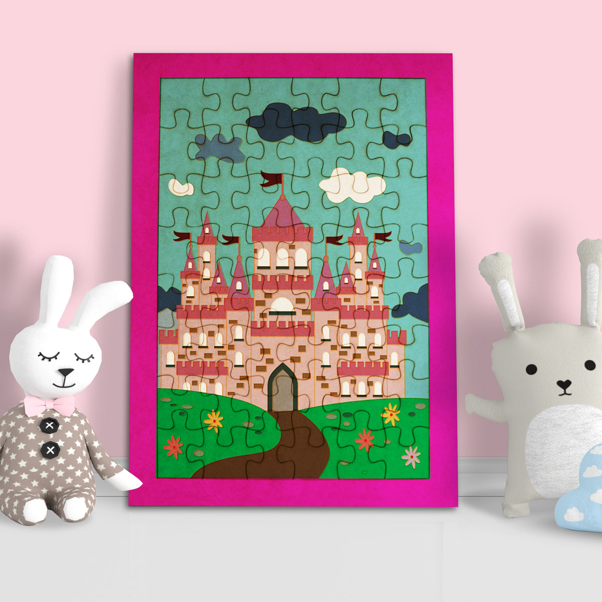 Rompecabezas para niños - Castillo princesas