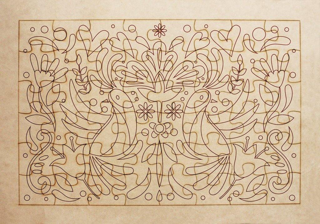 Rompecabezas para pintar -  Empatía - FABRITECA