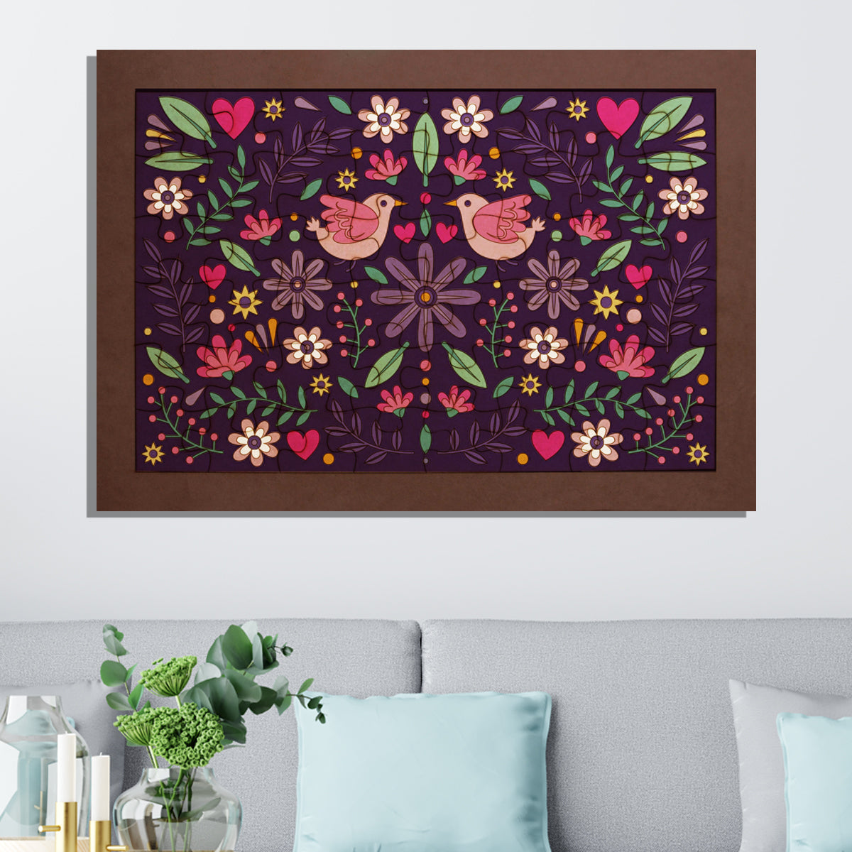Rompecabezas de flores - Entusiasmo