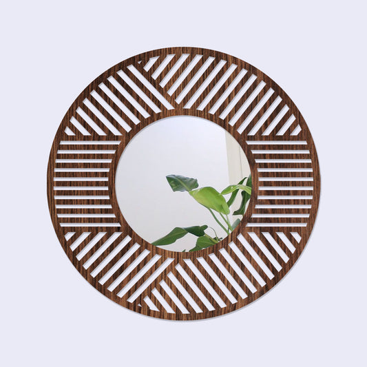 Linear - Espejo decorativo en madera