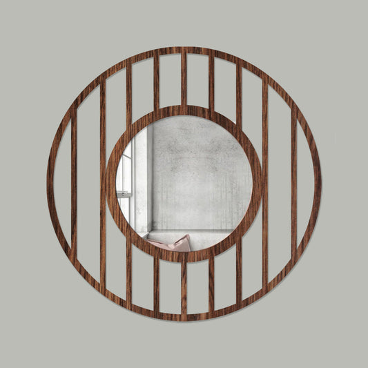 Luna - Espejo decorativo en madera