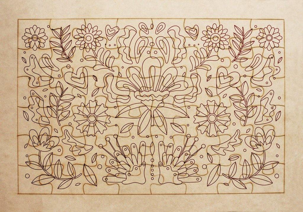 Rompecabezas para pintar -  Esperanza - FABRITECA