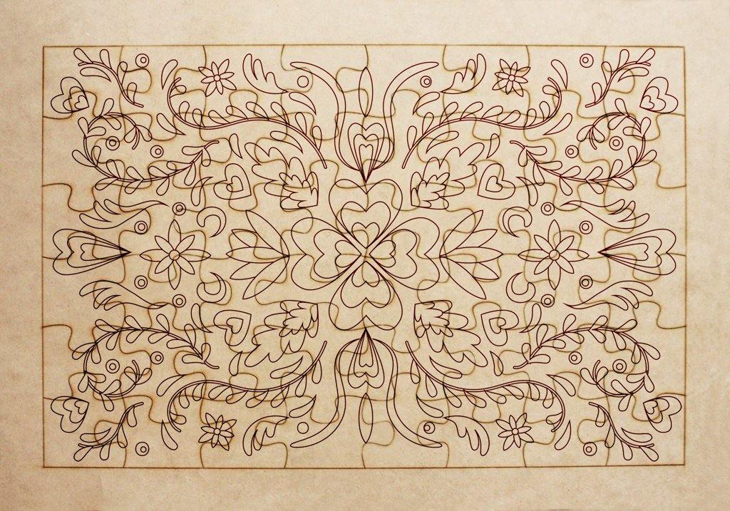Rompecabezas para pintar -  Fuerza - FABRITECA