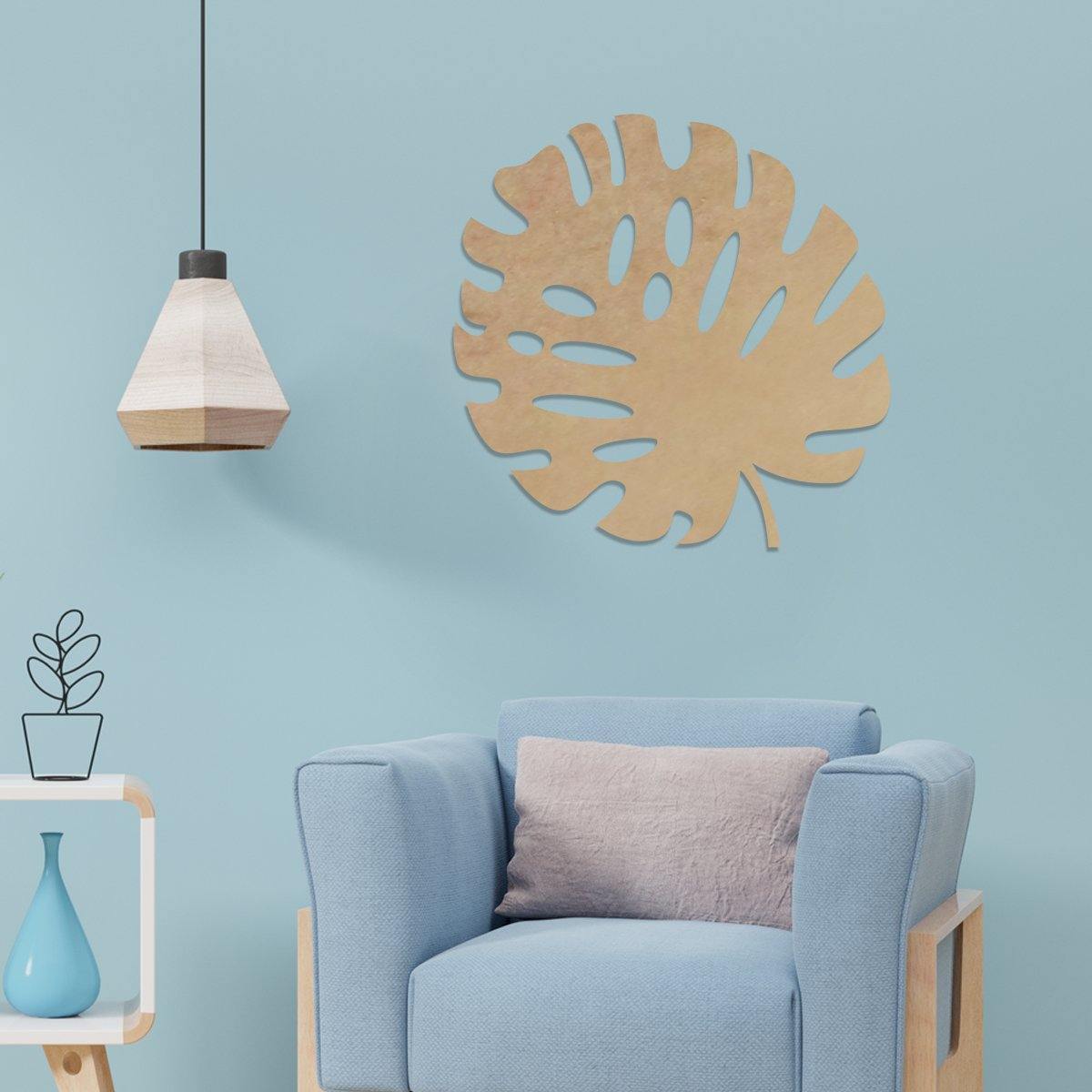 Hoja árbol - Figura decorativa en madera - FABRITECA