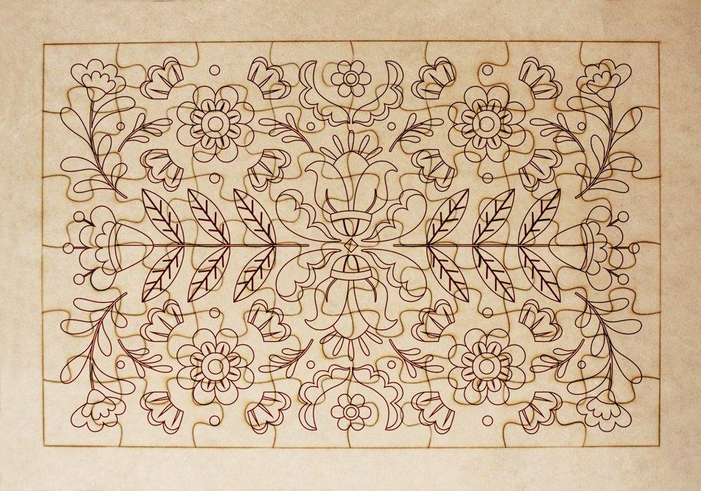 Rompecabezas para pintar -  Libertad - FABRITECA