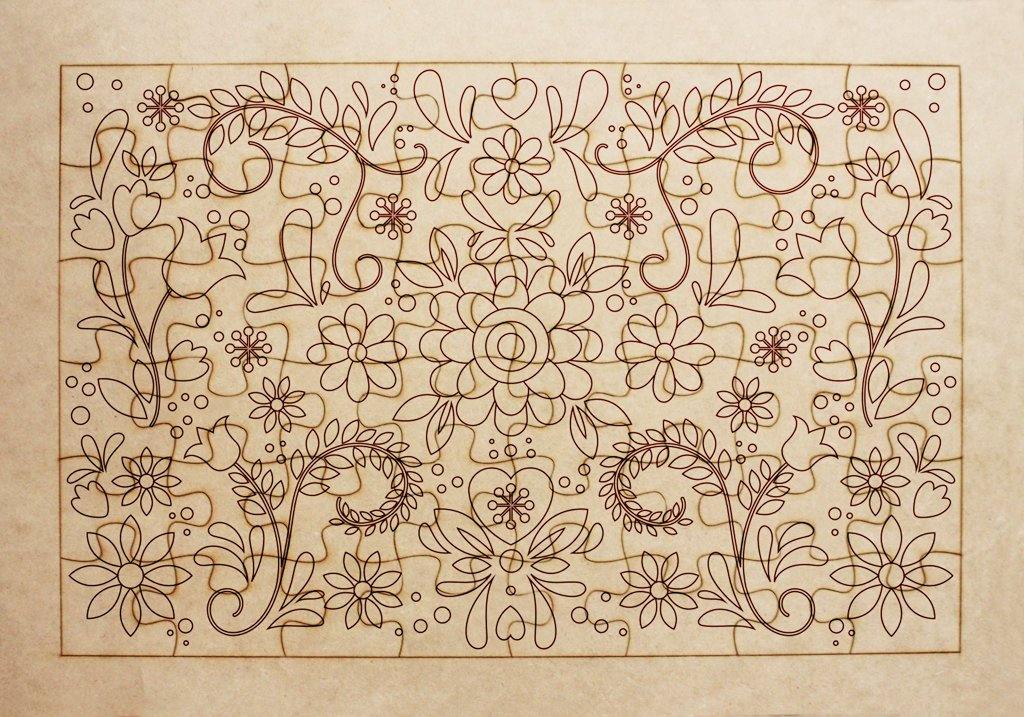 Rompecabezas para pintar -  Optimismo - FABRITECA