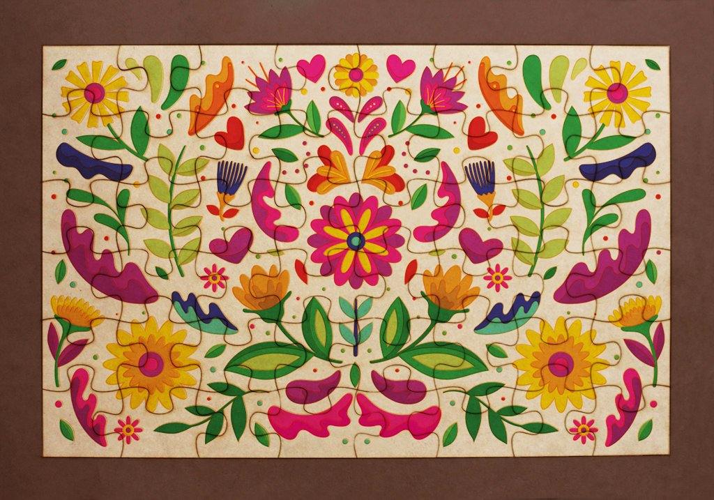 Rompecabezas para pintar -  Serenidad - FABRITECA